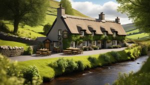 Thatched-Roof Pub in Ireland